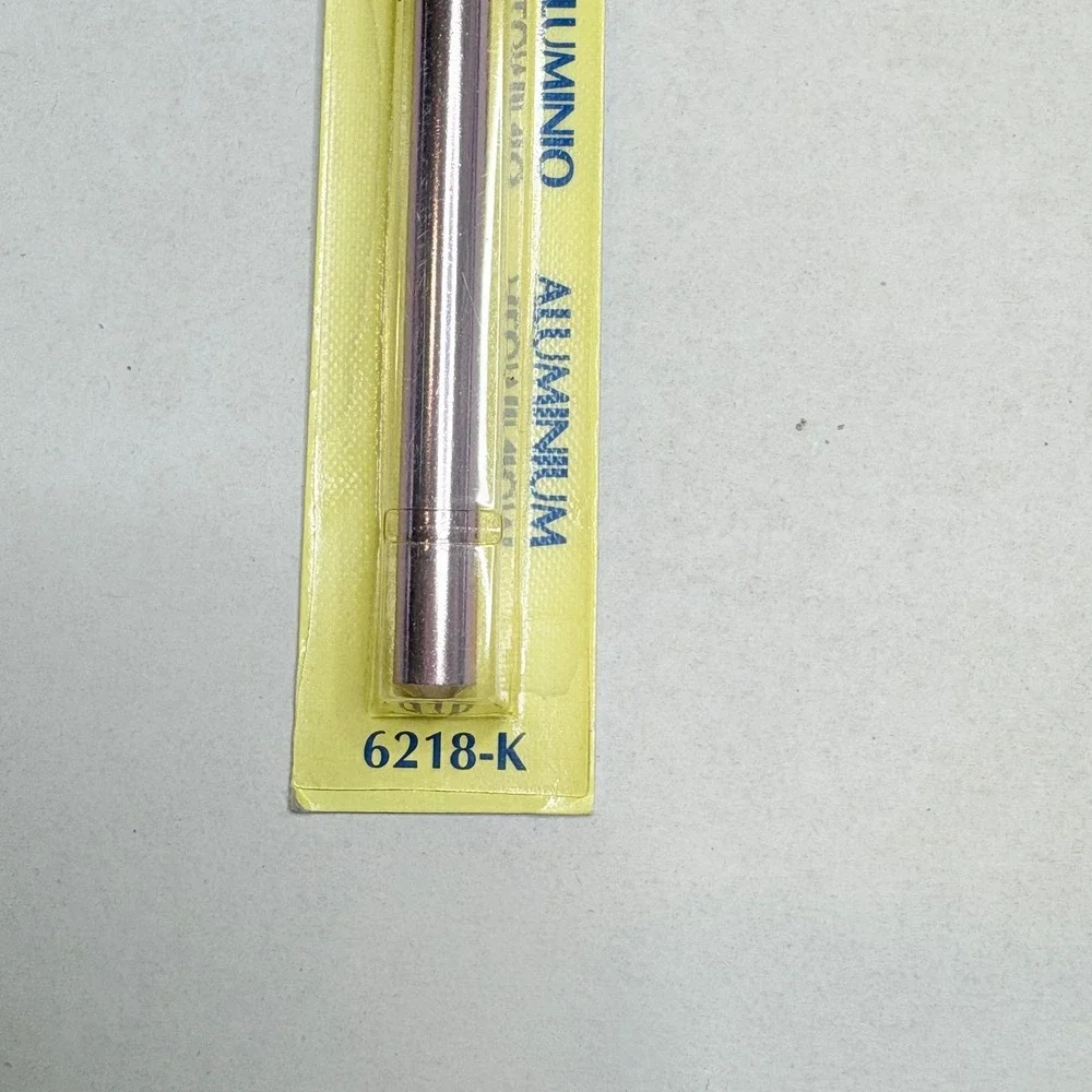 Yarn Bee M-13 Acrylic & Wrights K 6.5mm Aluminum Crochet Hook Set New